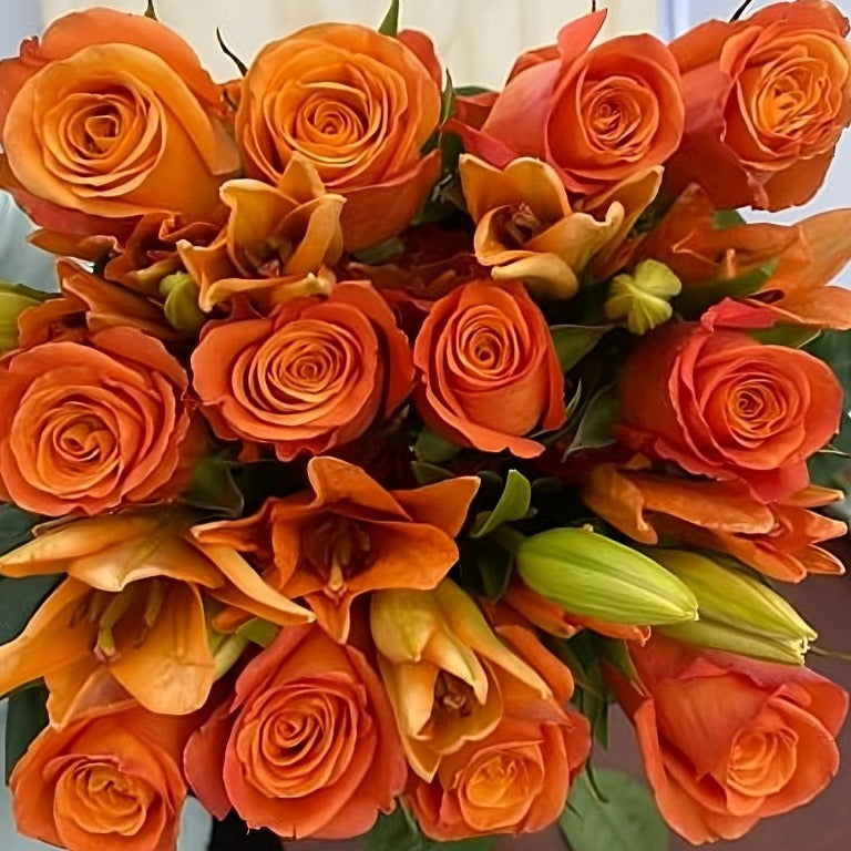 Farmer's Choice w/ Lilies Bouquet